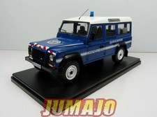 TES7 Voiture 1/24 Hachette Test GENDARMERIE LAND ROVER Defender 110 PGM 2005