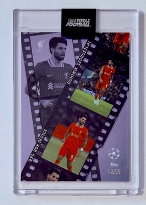 Dominik Szoboszlai /25 SEALED UEFA Topps Total Football Box Office SSP  