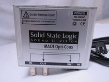 Solid State Logic MADI Opti-Coax convertor