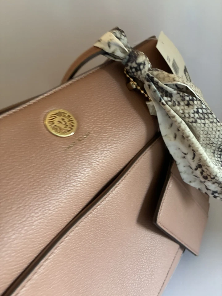 Cartera mediana Anne Klein Sadie Comp cosecha herrajes dorados nueva con etiquetas Foto 3 de 4