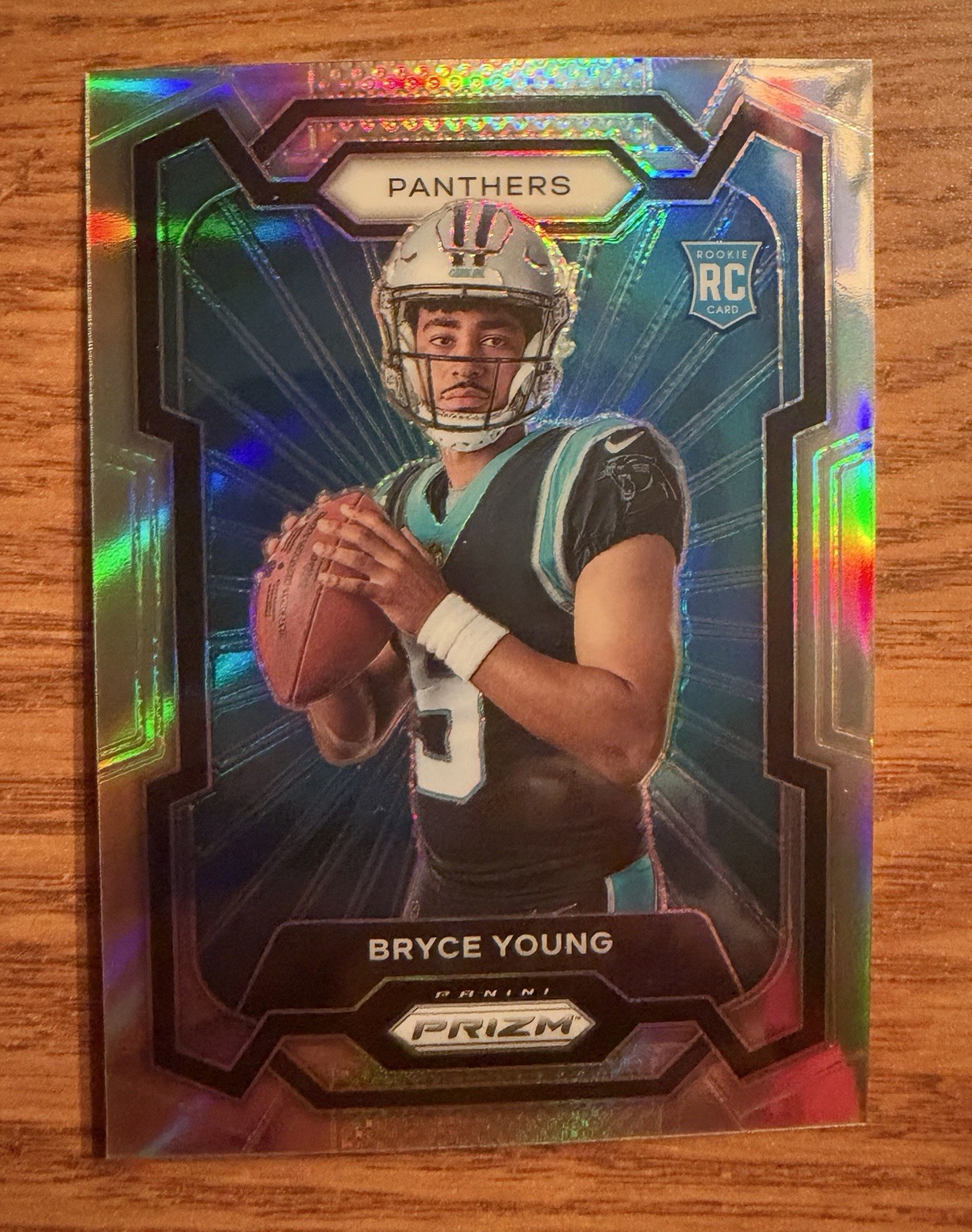 2023 Panini Prizm - Rookie Variation Bryce Young #301 Silver Prizm (RC)