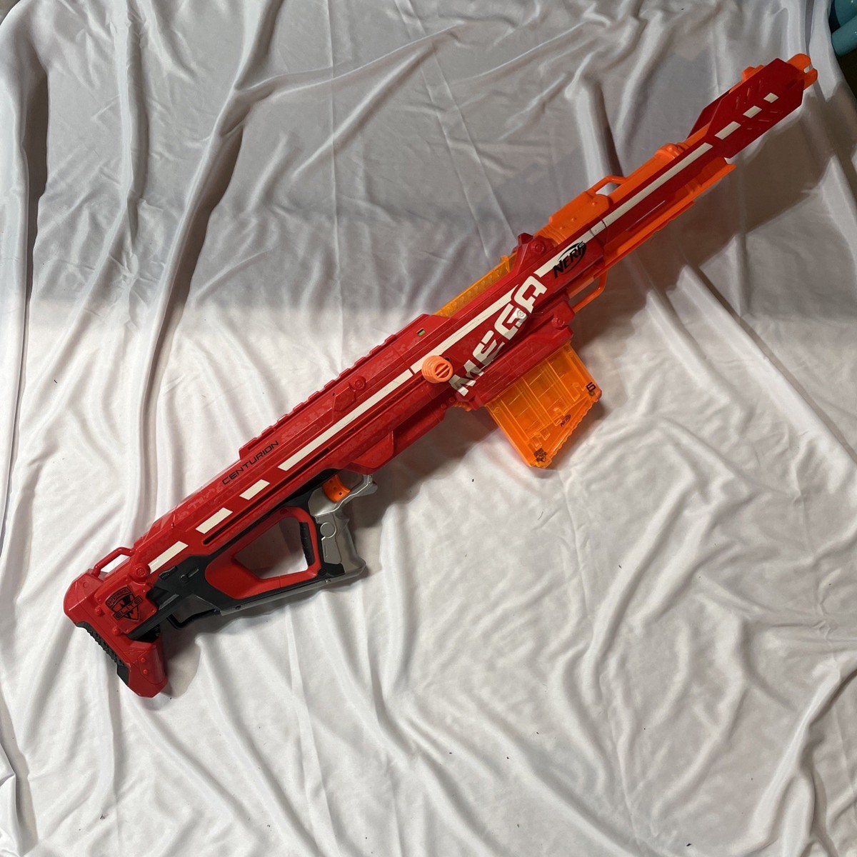 Nerf Mega Centurion, One Mag, Large Bolt Action Rifle | eBay
