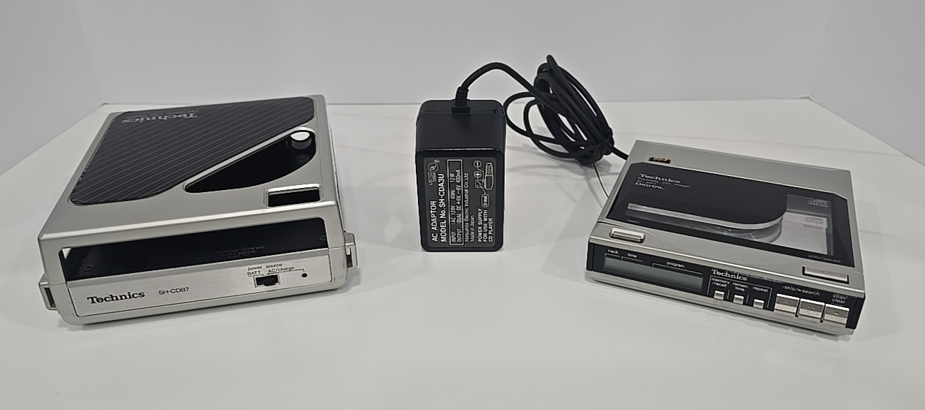 Sl-xp7 W/ Case  Sh-cdb7 1985 Tested Vgc Rare