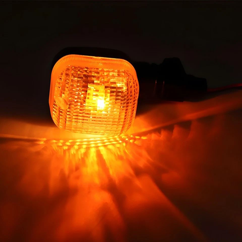 2x For 1996-2003 BMW F 650 Funduro Amber Motorcycle Rear Turn Signal Indicator — 第 3/4 张图片