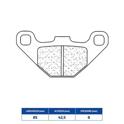Set Brake Pads CL Brakes 2306A3+ Aeon 350 Cube 4X4 14/15