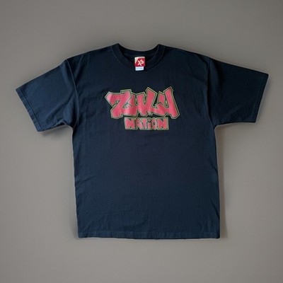 Vintage Zulu Nation Shirt XL Black Y2K Exact Science Tribe Called Quest New York