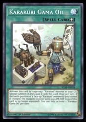 Karakuri Gama Oil IGAS-EN058 Common 1st Edition Yu-Gi-Oh! Card