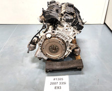 07-09 Oem Bmw E88 E90 E92 E93 Long Block 8-bolt N54 Complete Engine Motor 100k 07-09 Oem Bmw E88 E90 E92 E93 Long Block 8-bolt N54 Complete Engine Motor 100k
