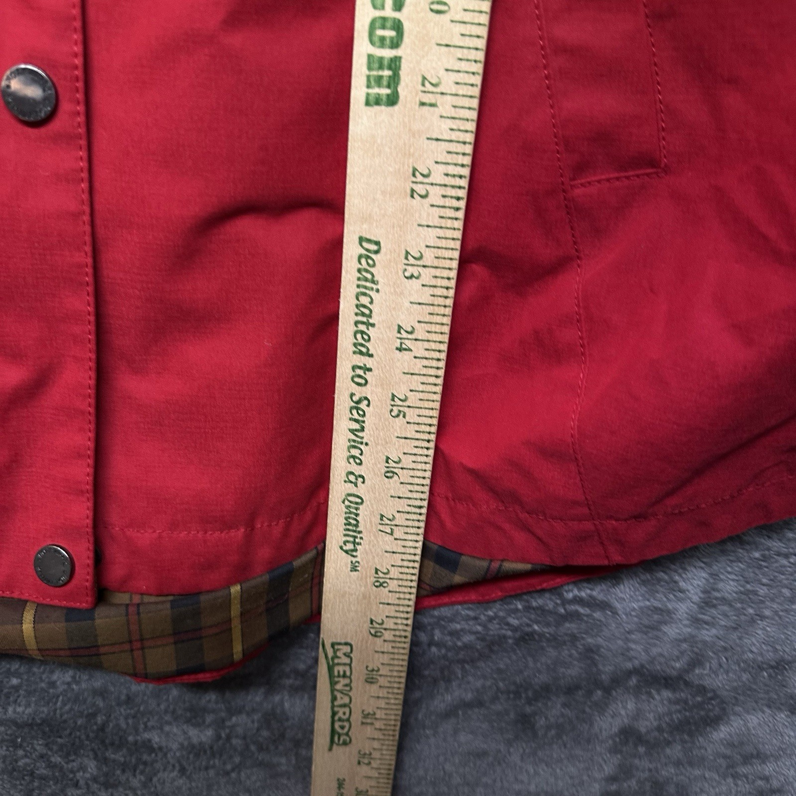 Pendleton Jacket Womens Medium Red Water Resistan… - image 6