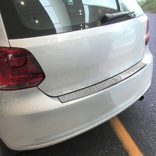 Ladekantenschutz Stoßstange für VW Polo Schrägheck 2009-2017 Chrom Gebürstet