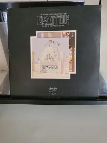Led Zeppelin The Song Remains the Same Double LP Vinyl Swan Song 12"