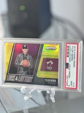 Tyler Herro 2019 Panini prizm Luck Of The Lottery GOLD /10 Psa 9 Rookie