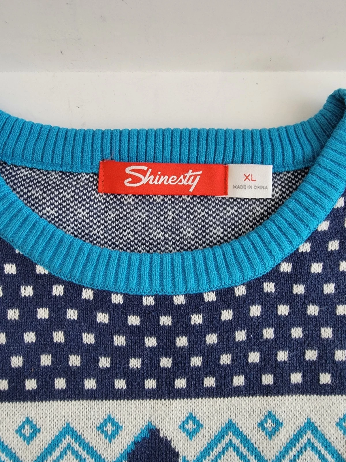 Samuel Adams Ugly Christmas Sweater Size XL Beer Holidays Shinesty