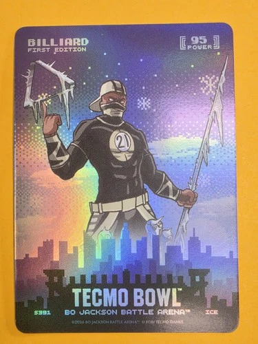 2026 Bo Jackson Battle Arena Tecmo Dalton Hilliard Billiard SKYLINE Ice