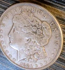 1921 Morgan Silver Dollar ($1), Circulated, 0.900 Fine Silver