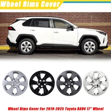 17" Hubcap Wheel Covers For 2019-2025 Toyota RAV4 R17 Steel Rim Snap On