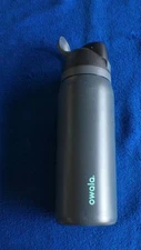 OWALA FREESIP STAINLESS STEEL WATER 32 OZ BOTTLE DARK GRAY