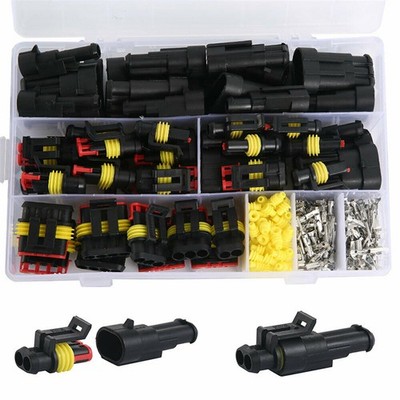 708Pc Motorcycle Power Connector Terminals Motorbike Wire Plug 1