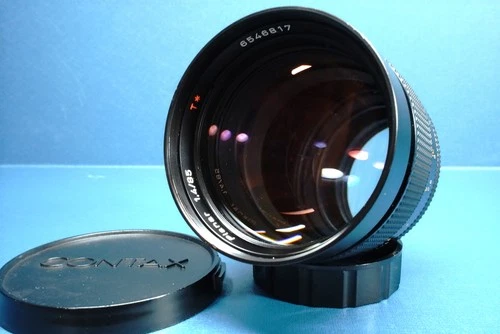 [Top MINT] Contax Carl Zeiss Planar T* 85mm F1.4 Lens AEG West Germany C/Y JAPAN