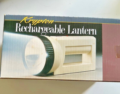Krypton Rechargeable Lantern Flash Light