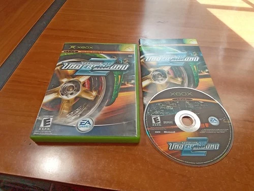 CIB Need for Speed: Underground 2 (Microsoft Xbox, 2004) Complete *TESTED*