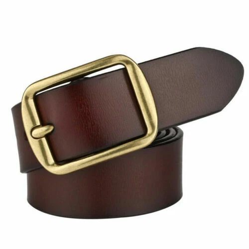 Black Leather Belts for Men