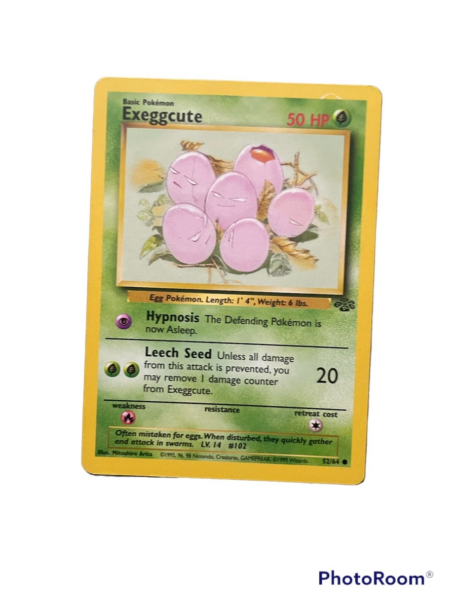 ポケモンカードゲーム etd Pokémon Exeggcute 52/64 1995, 96, 98 Near Mint | eBay