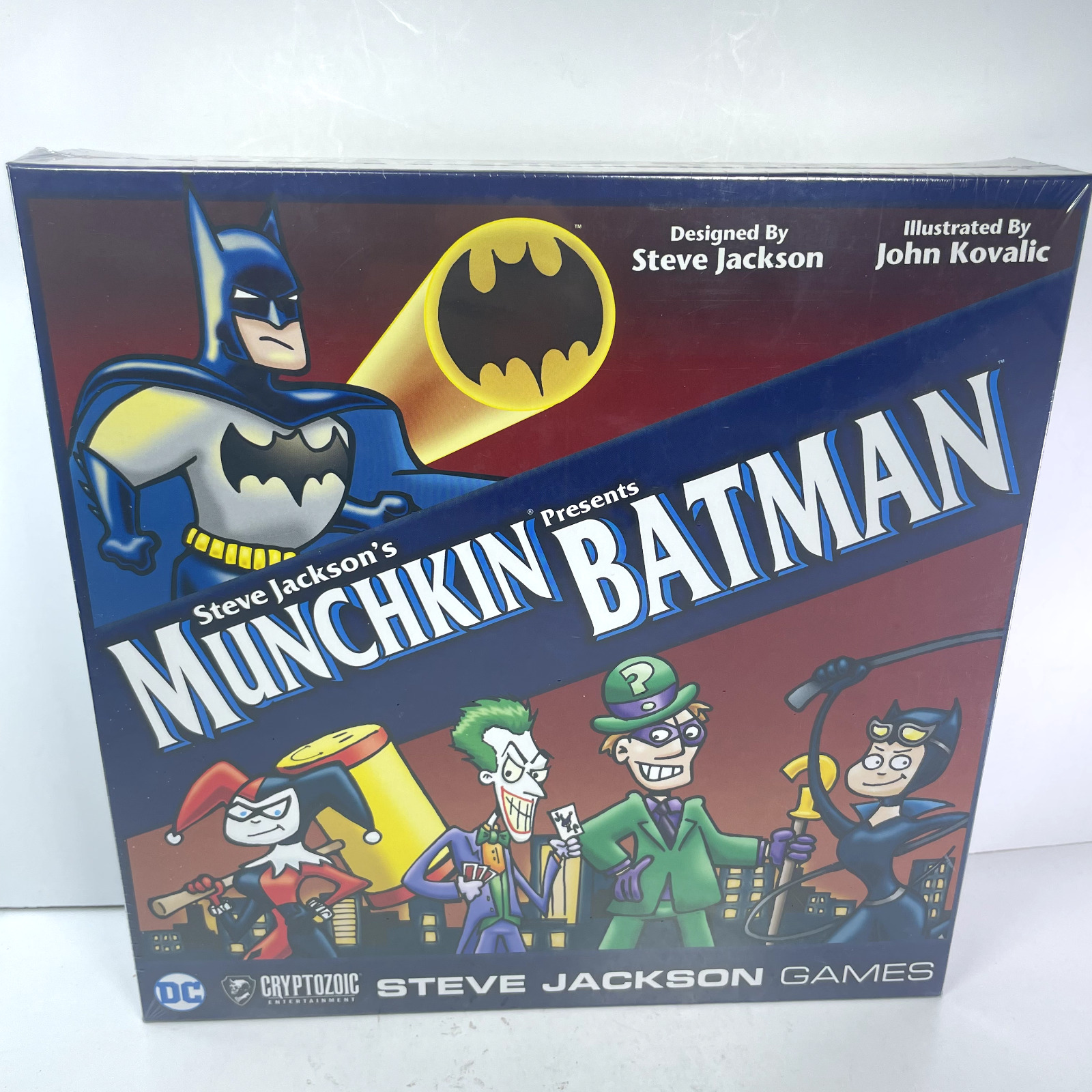 Steve Jacksons Munchkin Presents Batman Board Game 4441 NEW Sealed DC