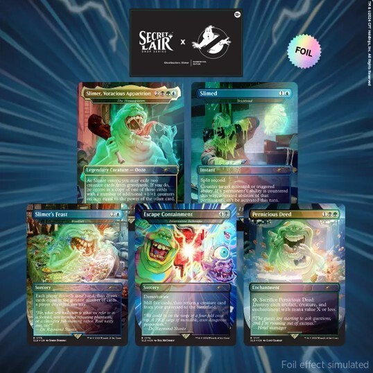 マジック：ザ・ギャザリング mtg Secret Lair Ghostbusters Slimer Foil Secret Lair x Ghostbusters: Slimer Foil Edition | Secret Lair