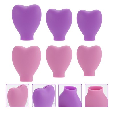 6 Pcs Make-up Pinsel Caps Kosmetik Pinsel Protector Make-up Pinsel Deckt