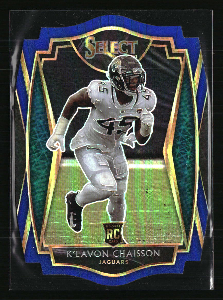 K'Lavon Chaisson Panini Select #192 Blue Die Cut