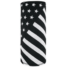 Zan Headgear Sportflex Black/White Motley Tube Flag Design TL091
