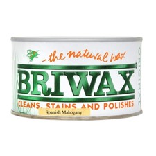 Briwax Española Caoba Muebles Cera Pulido Madera Limpiador Restaurador 400g Natural