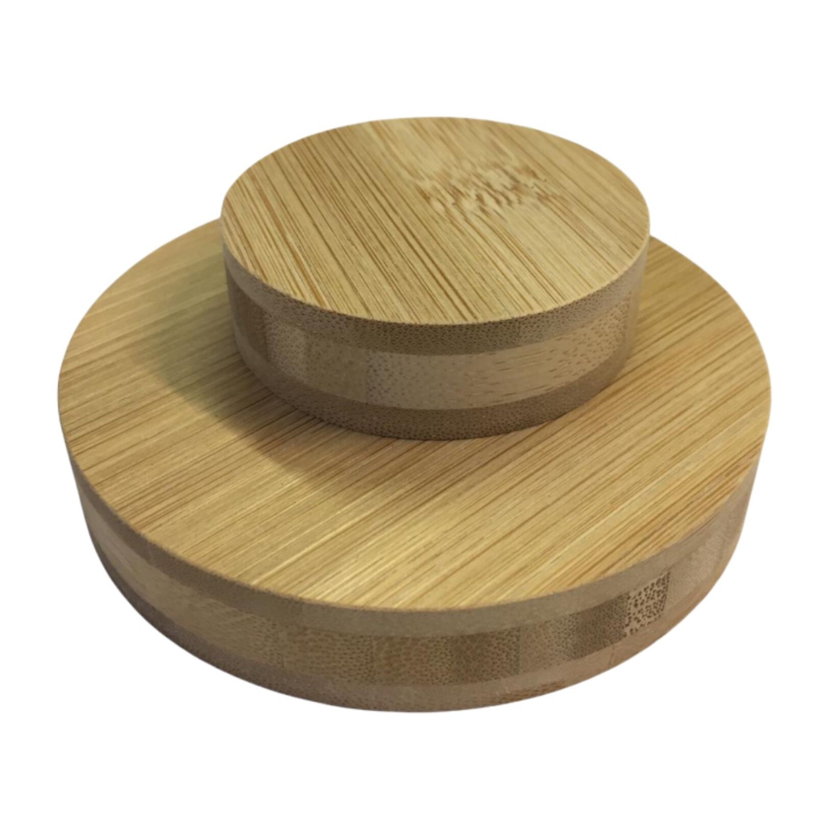 Bambus Runde Holzscheibe Rund Holz Leimholz Platte Tischplatte Scheiben Rundholz