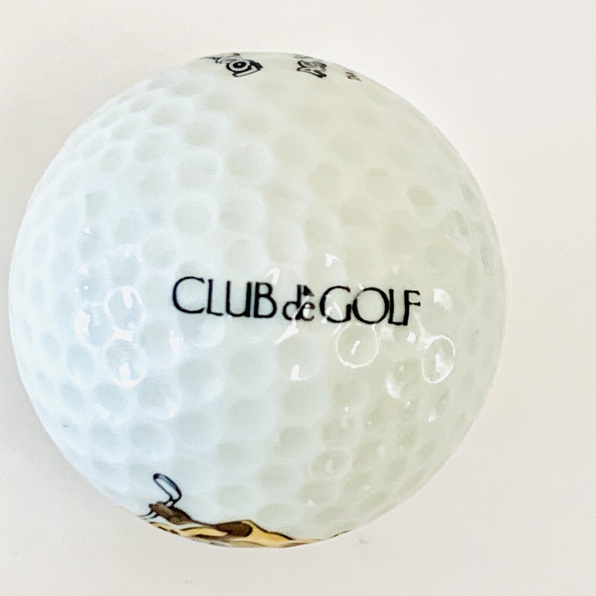 1994 Looney Tunes LOGO GOLF BALL Tasmanian Devil Taz Breaks Golf
