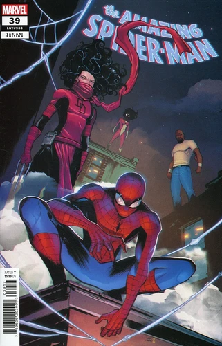 AMAZING SPIDER-MAN 39 NM 1:25 LEE GARBETT VARIANT MARVEL COMICS