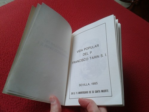 LIBRO VIDA POPULAR DEL P. PADRE FRANCISCO TARIN S. I. SEVILLA 1985 EN EL 75 ANIV - Imagen 5 de 12