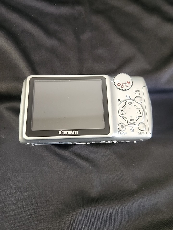 Canon PowerShot A470 7.1MP Digital Camera Gray 13803089943 eBay