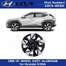 52910BE300 OEM 18" CONJUNTO DE RUEDAS-ALUMINIO 1EA para Hyundai Kona 2024