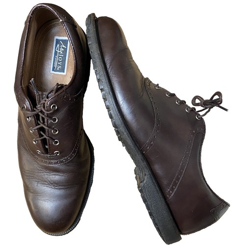 VTG Footjoy Classics Golf Shoes Spikeless Wingtip Oxford Men's Sz
