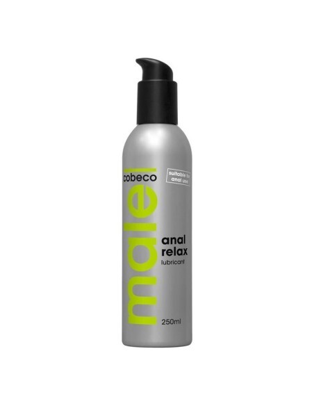 Male Lubricante Anal Relax Base Agua 250 Ml