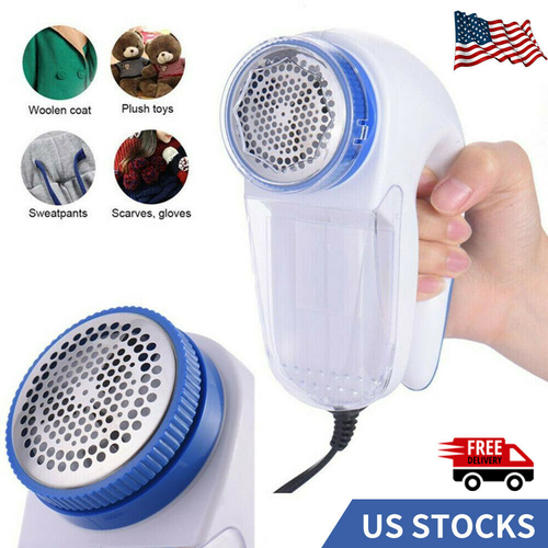 Lint Pill Fluff Fuzz Remover Shaver Electric Clothes Fabrics Sweater Household - Picture 1 of 8