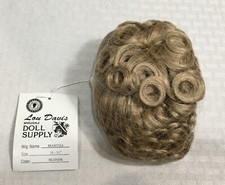 LOU DAVIS DOLL WIGS / STYLE MARTHA / SIZE 10 - 11 / BLONDE / NEW