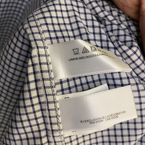 Yale University Bulldogs Cutter & Buck Shirt Medium Blue Plaid Button Down NWT - Picture 10 of 16