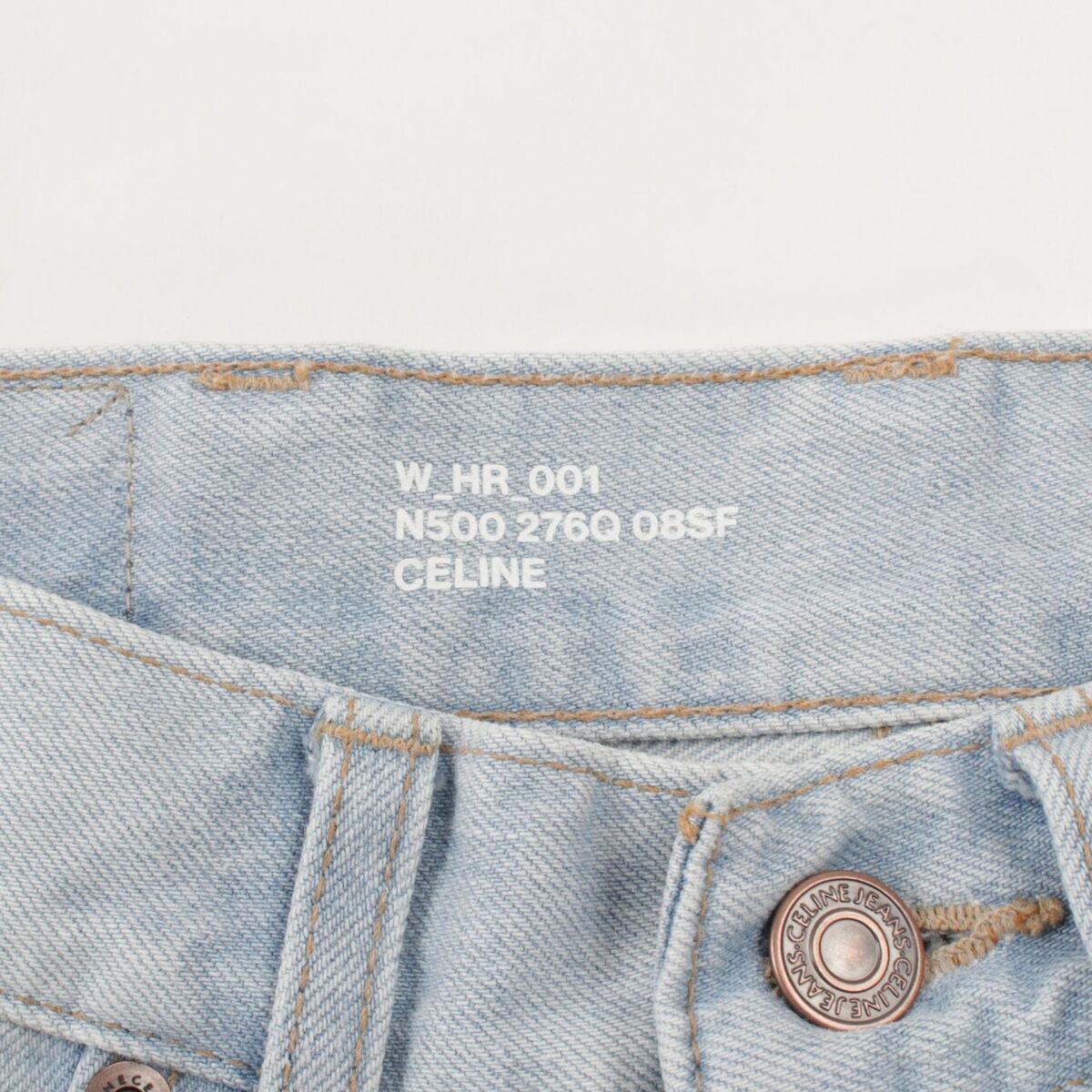 CELINE Margaret Jeans Denim pants 276Q 2N500 08SF cotton CELINE Margaret Jeans Denim pants 276Q 2N500 08SF cotton