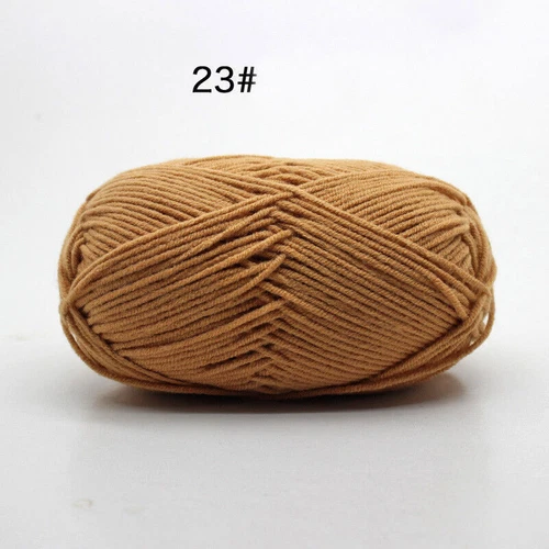 62 Colors Milk Cotton Skeins Hand Knitting Wool Baby Crochet Chunky Yarn 50g - Picture 46 of 87