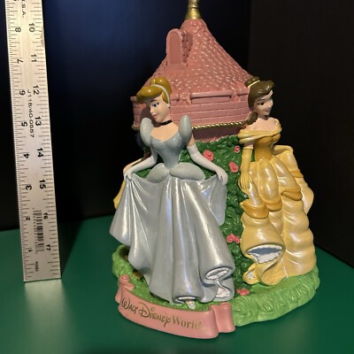 WDisney World Princesses Bank; Cinderella, Snow Wh, Belle, and SleepngBeauty $18