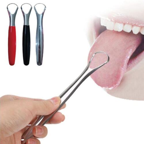 3 PCS Oral Cleaning Tool Scraper Stainless Steel - 第 1/11 張圖片