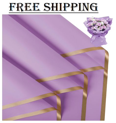 20 Sheets Flower Wrapping Paper - Waterproof Floral Bouquet Packaging Paper... - Picture 5 of 89