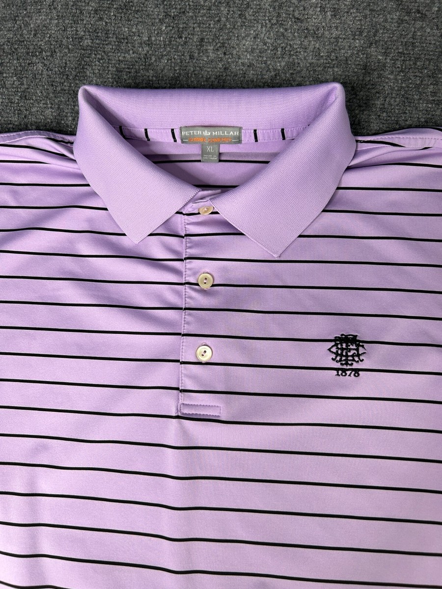 Peter Millar Summer Comfort Polo Shirt Mens XL Elkridge 1878